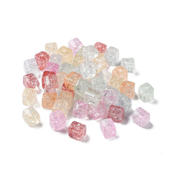 PandaHall Transparent Crackle Glass Beads, Square, Mixed Color, 6.5x6.5x6.5mm, Hole: 1.5mm Glass Square Multicolor
PandaHall Transparent Crackle Glass Beads, Square, Mixed Color, 6.5x6.5x6.5mm, Hole: 1.5mm Glass Square Multicolor
