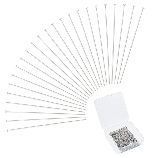 PandaHall UNICRAFTALE 500pcs Flat Head Pin Stainless Steel Head Pins, 50mm Long Flat Head pins, Eye pins Findings Dressmaker Pins for...
PandaHall UNICRAFTALE 500pcs Flat Head Pin Stainless Steel Head Pins, 50mm Long Flat Head pins, Eye pins Findings Dressmaker Pins for...