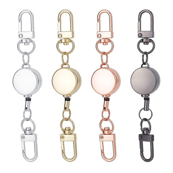 PandaHall SUNNYCLUE 1 Box 4Pcs 4 Colors Retractable Keychain Retractable Badge Reel ID Badge Holders Retractable Badge Reel for ID Card...
PandaHall SUNNYCLUE 1 Box 4Pcs 4 Colors Retractable Keychain Retractable Badge Reel ID Badge Holders Retractable Badge Reel for ID Card...