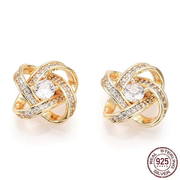 PandaHall 925 Sterling Silver Micro Pave Cubic Zirconia Charms, with S925 Stamp, Flower Charms, Nickel Free, Real 18K Gold Plated, 11x11x4mm..., Clear
PandaHall 925 Sterling Silver Micro Pave Cubic Zirconia Charms, with S925 Stamp, Flower Charms, Nickel Free, Real 18K Gold Plated, 11x11x4mm..., Clear