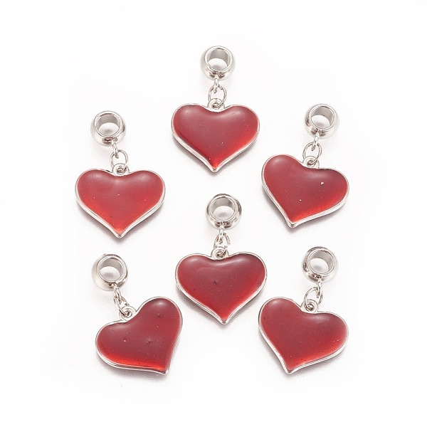 PandaHall CCB Plastic Pendants, with Enamel, Heart, Platinum, Red, 35.5mm, Hole: 5.5mm Plastic Heart Red
PandaHall CCB Plastic Pendants, with Enamel, Heart, Platinum, Red, 35.5mm, Hole: 5.5mm Plastic Heart Red