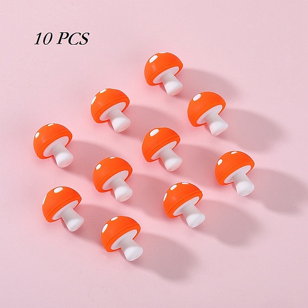 PandaHall 10Pcs Mushroom Silicone Focal Beads, Chewing Beads For Teethers, DIY Nursing Necklaces Making, Orange, 18mm, Hole: 2mm Silicone...
PandaHall 10Pcs Mushroom Silicone Focal Beads, Chewing Beads For Teethers, DIY Nursing Necklaces Making, Orange, 18mm, Hole: 2mm Silicone...