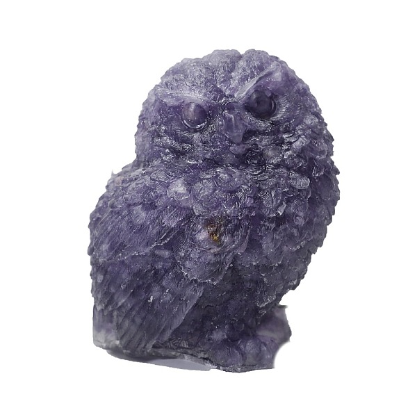 PandaHall Resin Owl Display Decoration, with Natural Amethyst Chips inside Statues for Home Office Decorations, 90x80x100mm Amethyst Owl
PandaHall Resin Owl Display Decoration, with Natural Amethyst Chips inside Statues for Home Office Decorations, 90x80x100mm Amethyst Owl