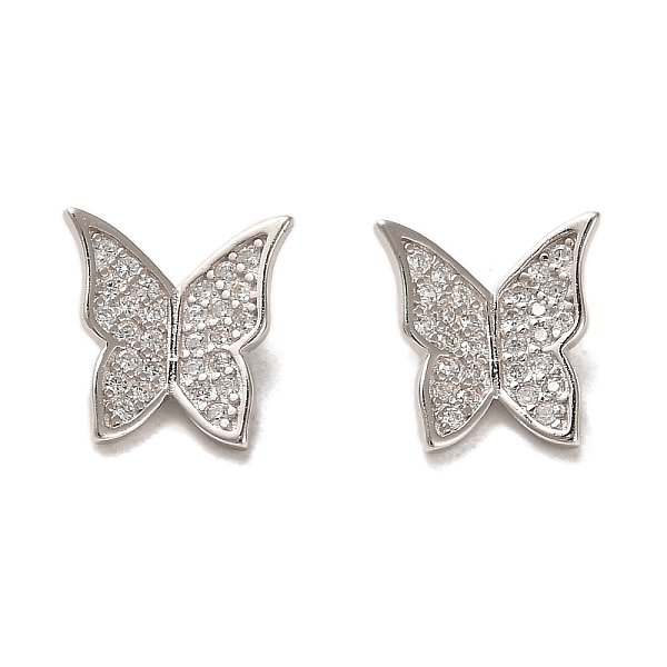 PandaHall Rhodium Plated 925 Sterling Silver Micro Pave Cubic Zirconia Pendants, Butterfly Charms, Real Platinum Plated, 10.5x10x1.3mm, Hole...
PandaHall Rhodium Plated 925 Sterling Silver Micro Pave Cubic Zirconia Pendants, Butterfly Charms, Real Platinum Plated, 10.5x10x1.3mm, Hole...