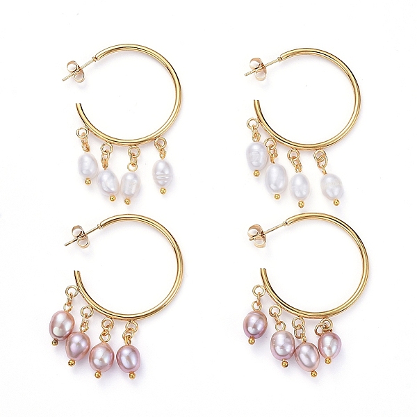 PandaHall Dangle Chandelier Earrings, with Natural Cultured Freshwater Pearl Beads, 304 Stainless Steel Stud Earring Findings and Brass..., Multicolor
PandaHall Dangle Chandelier Earrings, with Natural Cultured Freshwater Pearl Beads, 304 Stainless Steel Stud Earring Findings and Brass..., Multicolor