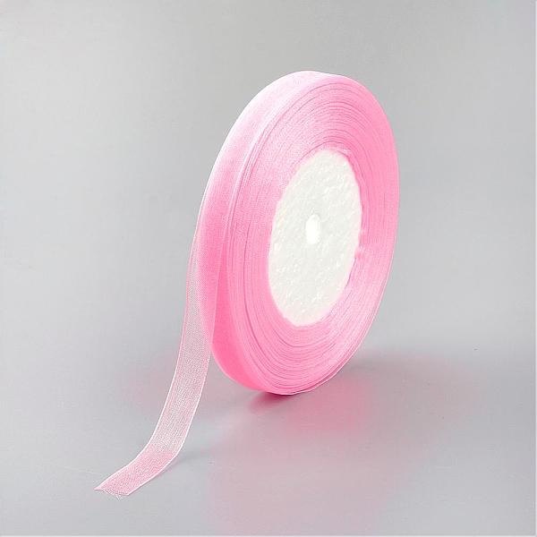 PandaHall Sheer Organza Ribbon, Wide Ribbon for Wedding Decorative, Pink, 1 inch(25mm), 250Yards(228.6m) Polyester None Pink
PandaHall Sheer Organza Ribbon, Wide Ribbon for Wedding Decorative, Pink, 1 inch(25mm), 250Yards(228.6m) Polyester None Pink