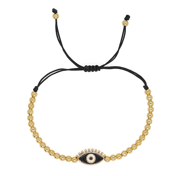 PandaHall Alloy Round & Evil Eye Braided Bead Bracelets, Adjustable Cord Bracelets for Women Alloy
PandaHall Alloy Round & Evil Eye Braided Bead Bracelets, Adjustable Cord Bracelets for Women Alloy