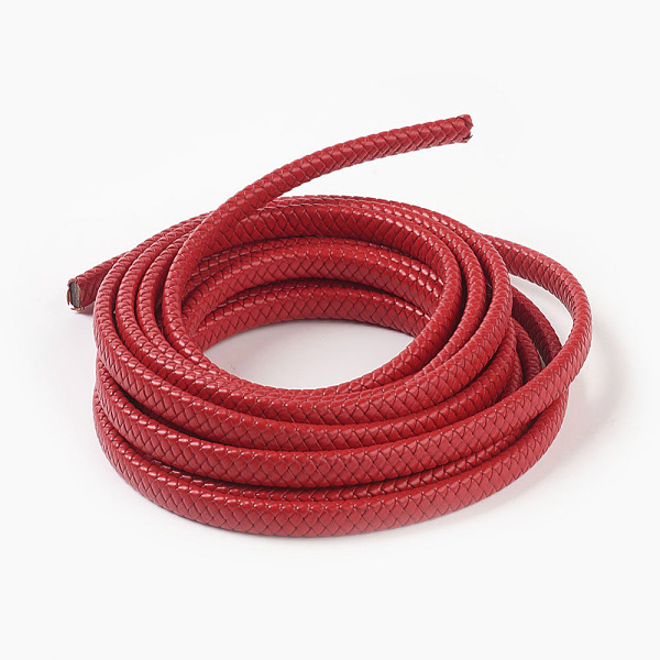 PandaHall Braided Leather Cord, Leather Jewelry Cord, Jewelry DIY Making Material, Dyed, Flat, Red, 12x6mm, about 5.46 yards(5m)/roll...
PandaHall Braided Leather Cord, Leather Jewelry Cord, Jewelry DIY Making Material, Dyed, Flat, Red, 12x6mm, about 5.46 yards(5m)/roll...