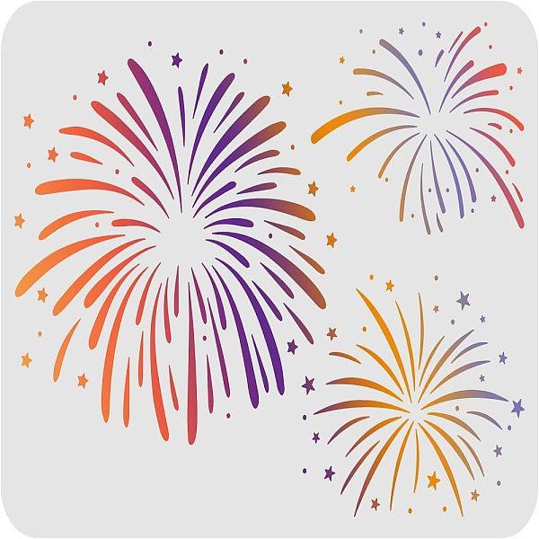 PandaHall FINGERINSPIRE Fireworks Stencils 29.7x21cm Fireworks Pattern Stencil Plastic Reusable Fireworks Stencil for Painting on Wood...
PandaHall FINGERINSPIRE Fireworks Stencils 29.7x21cm Fireworks Pattern Stencil Plastic Reusable Fireworks Stencil for Painting on Wood...