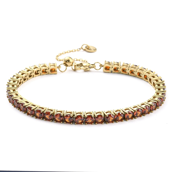 PandaHall Rhinestone Bracelet, Real 14K Gold Plated 304 Stainless Steel Link Chain Bracelet, Siam, 9-1/8 inch(23cm) Rhinestone Red
PandaHall Rhinestone Bracelet, Real 14K Gold Plated 304 Stainless Steel Link Chain Bracelet, Siam, 9-1/8 inch(23cm) Rhinestone Red