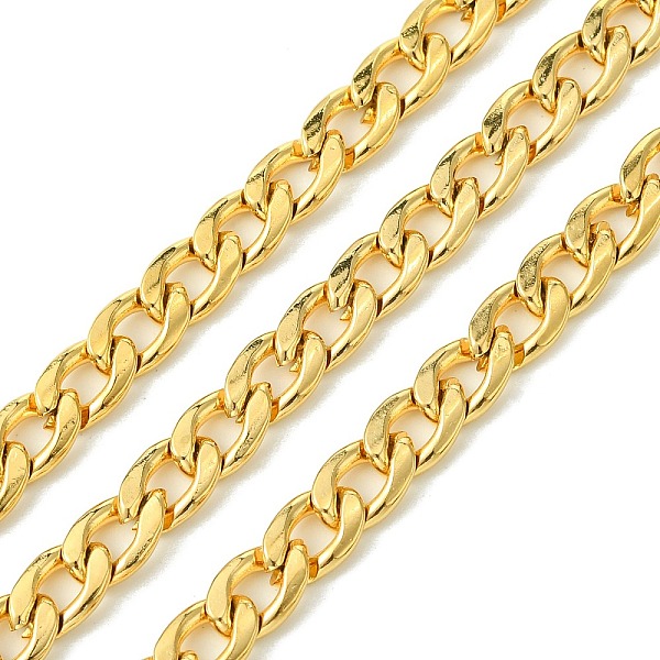 PandaHall 10M Ion Plating(IP) 304 Stainless Steel Curb Chains, Unwelded, with Spool, Real 18K Gold Plated, 9x6x2.5mm, about 32.81 Feet...
PandaHall 10M Ion Plating(IP) 304 Stainless Steel Curb Chains, Unwelded, with Spool, Real 18K Gold Plated, 9x6x2.5mm, about 32.81 Feet...