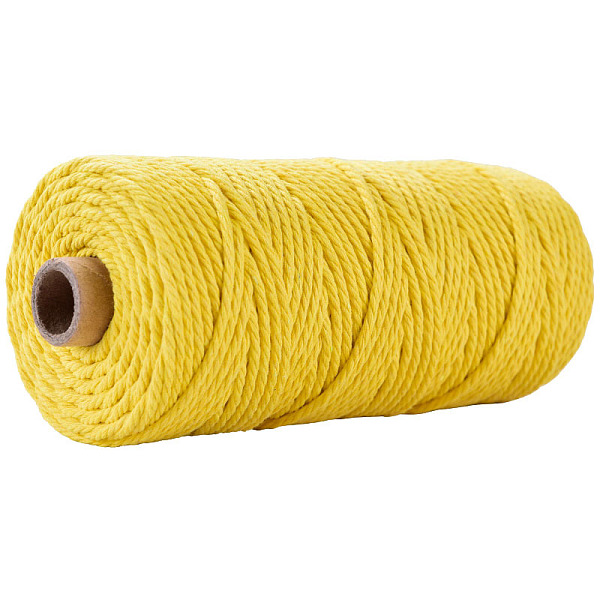 PandaHall 100M Cotton String Threads for Crafts Knitting Making, Gold, 3mm, about 109.36 Yards(100m)/Roll Cotton Gold
PandaHall 100M Cotton String Threads for Crafts Knitting Making, Gold, 3mm, about 109.36 Yards(100m)/Roll Cotton Gold