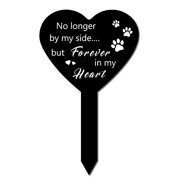 PandaHall CREATCABIN Acrylic Grave Stake Memorial Grave Markers Waterproof Heart Shaped Paw Print Sympathy Garden Stake Memorial Gifts...
PandaHall CREATCABIN Acrylic Grave Stake Memorial Grave Markers Waterproof Heart Shaped Paw Print Sympathy Garden Stake Memorial Gifts...