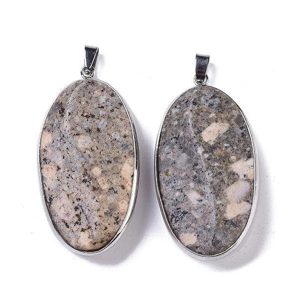 PandaHall Natural Plum Blossom Jade Big Pendants, with Platinum Plated Brass Findings, Oval Charms, 52x28x8.5mm, Hole: 7.5x4.5mm Plum...
PandaHall Natural Plum Blossom Jade Big Pendants, with Platinum Plated Brass Findings, Oval Charms, 52x28x8.5mm, Hole: 7.5x4.5mm Plum...
