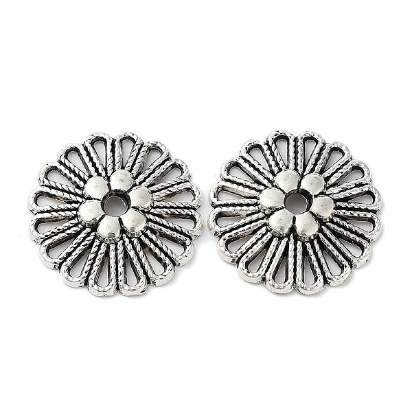 PandaHall Tibetan Style Alloy Beads, Cadmium Free & Lead Free, Flower, Antique Silver, 23x23x3.5mm, Hole: 3mm, about 377pcs/1000g Alloy...
PandaHall Tibetan Style Alloy Beads, Cadmium Free & Lead Free, Flower, Antique Silver, 23x23x3.5mm, Hole: 3mm, about 377pcs/1000g Alloy...