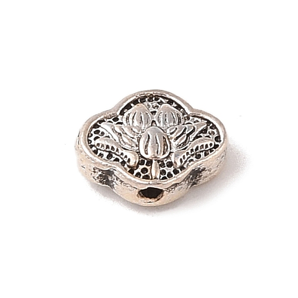 PandaHall Tibetan Style Alloy Beads, Cadmium Free & Lead Free, Lotus, Antique Silver, 9x11.5x4mm, Hole: 1.2mm Alloy Flower
PandaHall Tibetan Style Alloy Beads, Cadmium Free & Lead Free, Lotus, Antique Silver, 9x11.5x4mm, Hole: 1.2mm Alloy Flower