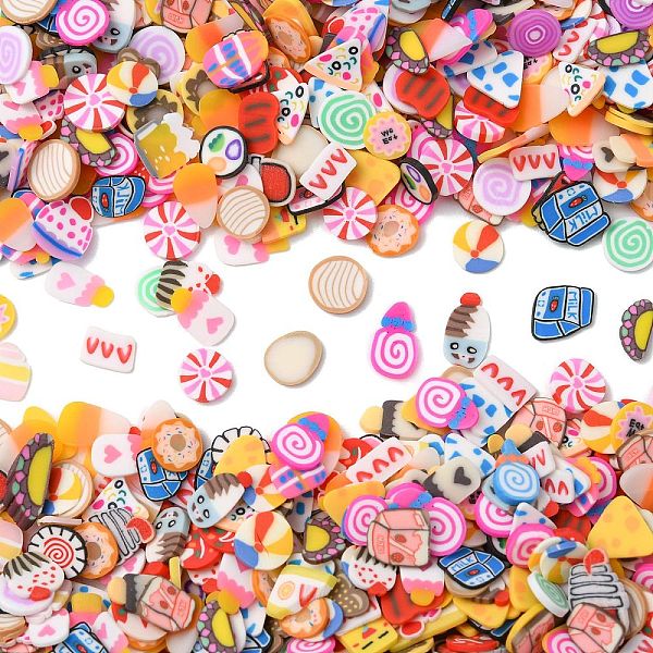 PandaHall Handmade Polymer Clay Beads, Mixed Shapes, Mixed Color, 4~8x3.5~7.3x0.4~1mm Polymer Clay Mixed Shapes Multicolor
PandaHall Handmade Polymer Clay Beads, Mixed Shapes, Mixed Color, 4~8x3.5~7.3x0.4~1mm Polymer Clay Mixed Shapes Multicolor
