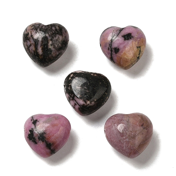 PandaHall Natural Rhodonite Beads, Heart, 14.5~15x14.5~15x8.5mm, Hole: 1.5mm Rhodonite Heart
PandaHall Natural Rhodonite Beads, Heart, 14.5~15x14.5~15x8.5mm, Hole: 1.5mm Rhodonite Heart