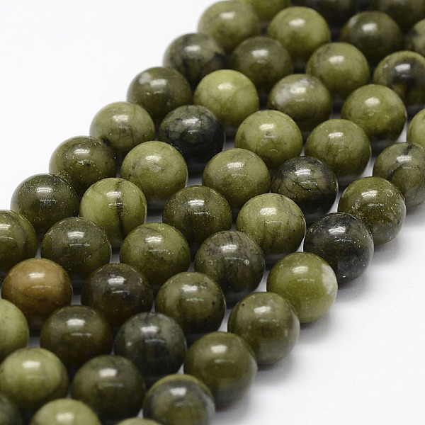 PandaHall Natural Chinese Jade Beads Strands, TaiWan Jade, Round, 10mm, Hole: 1.3mm, about 39pcs/strand, 15.2 inch TaiWan Jade Round Green
PandaHall Natural Chinese Jade Beads Strands, TaiWan Jade, Round, 10mm, Hole: 1.3mm, about 39pcs/strand, 15.2 inch TaiWan Jade Round Green