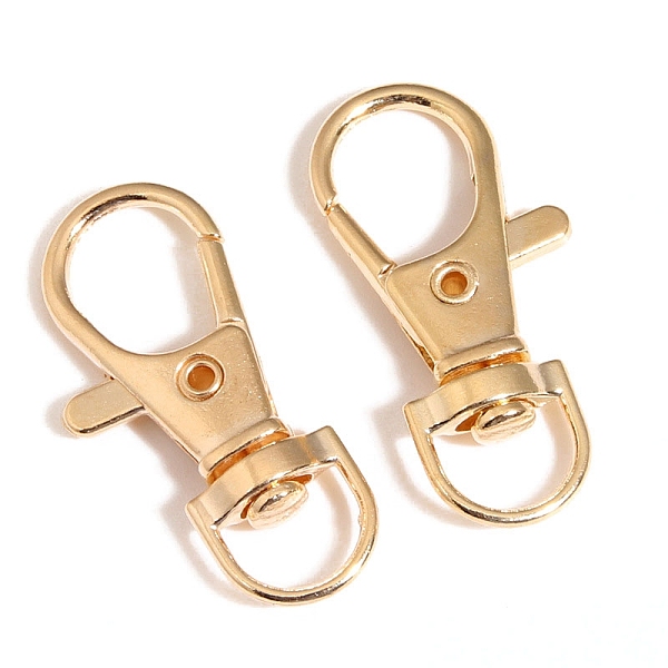 PandaHall Alloy Swivel Lobster Claw Clasps, Swivel Snap Hook, Golden, 31.50x12.50mm Alloy
PandaHall Alloy Swivel Lobster Claw Clasps, Swivel Snap Hook, Golden, 31.50x12.50mm Alloy