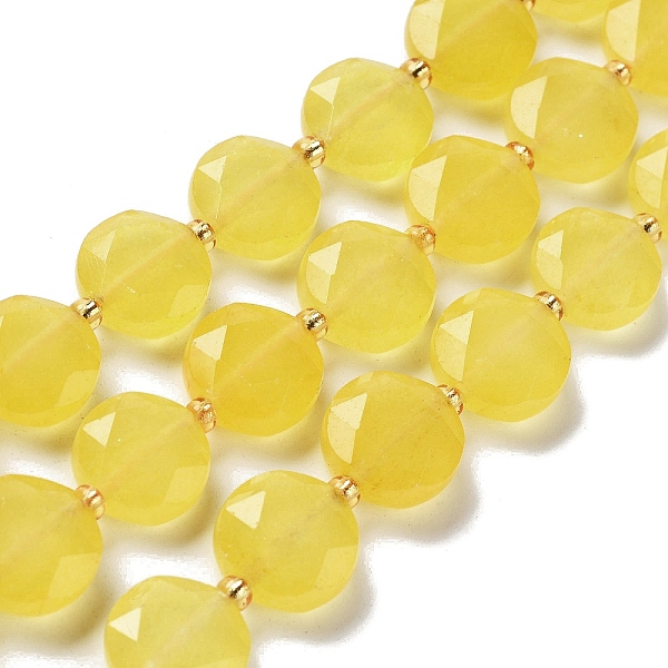 PandaHall Natural Yellow Agate Beads Strands, with Seed Beads, Faceted Hexagonal Cut, Flat Round, Dyed & Heated, 12~12.5x5~6mm, Hole...
PandaHall Natural Yellow Agate Beads Strands, with Seed Beads, Faceted Hexagonal Cut, Flat Round, Dyed & Heated, 12~12.5x5~6mm, Hole...