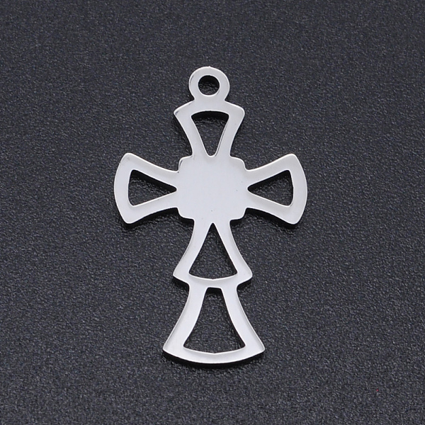 PandaHall 201 Stainless Steel Pendants, Laser Cut Pendants, Cross, Stainless Steel Color, 22.5x14x1mm, Hole: 1.5mm 201 Stainless Steel Cross
PandaHall 201 Stainless Steel Pendants, Laser Cut Pendants, Cross, Stainless Steel Color, 22.5x14x1mm, Hole: 1.5mm 201 Stainless Steel Cross