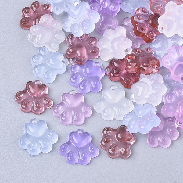 PandaHall Translucent Resin Charms, Dog Paw Prints, Mixed Color, 12x12.5x3.5mm, Hole: 1.4mm Resin Dog Multicolor
PandaHall Translucent Resin Charms, Dog Paw Prints, Mixed Color, 12x12.5x3.5mm, Hole: 1.4mm Resin Dog Multicolor