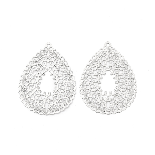PandaHall Brass Filigree Pendants, Etched Metal Embellishments, Long-Lasting Plated, Teardorp, Platinum, 35x26x0.3mm, Hole: 1.4mm Brass...
PandaHall Brass Filigree Pendants, Etched Metal Embellishments, Long-Lasting Plated, Teardorp, Platinum, 35x26x0.3mm, Hole: 1.4mm Brass...