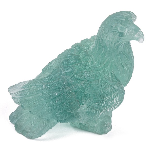 PandaHall Natural Fluorite Carved Eagle Figurines Statues for Home Office Desktop Feng Shui Ornament, 58~62x74~80x41~44mm Fluorite Eagle
PandaHall Natural Fluorite Carved Eagle Figurines Statues for Home Office Desktop Feng Shui Ornament, 58~62x74~80x41~44mm Fluorite Eagle