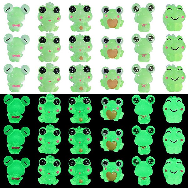 PandaHall 36Pcs 6 Styles Frog Luminous Resin Display Decorations, Glow in the Dark, for Car or Home Office Desktop Ornaments, Mixed Shapes...
PandaHall 36Pcs 6 Styles Frog Luminous Resin Display Decorations, Glow in the Dark, for Car or Home Office Desktop Ornaments, Mixed Shapes...