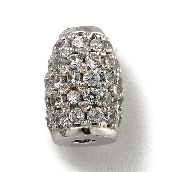 PandaHall Brass Micro Pave Cubic Zirconia Beads, Oval, Platinum, 7x5mm, Hole: 1.2mm Brass+Cubic Zirconia Oval Clear
PandaHall Brass Micro Pave Cubic Zirconia Beads, Oval, Platinum, 7x5mm, Hole: 1.2mm Brass+Cubic Zirconia Oval Clear