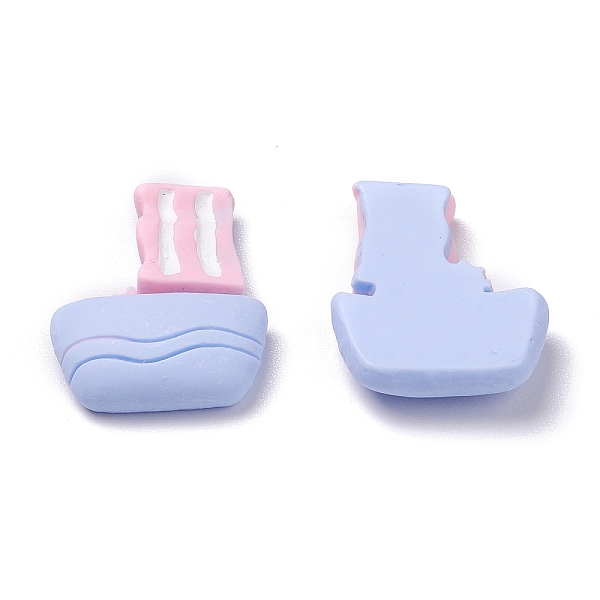 PandaHall Opaque Resin Cabochons, Navy Style, Sailing Boat, Light Sky Blue, 25x20x6mm Resin Vehicle
PandaHall Opaque Resin Cabochons, Navy Style, Sailing Boat, Light Sky Blue, 25x20x6mm Resin Vehicle