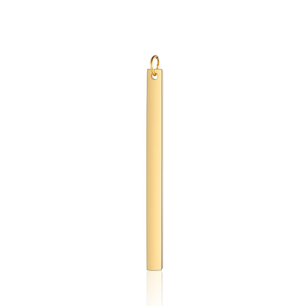 PandaHall 201 Stainless Steel Pendants, Rectangle, Stamping Blank Tag, Golden, 49.5x4x1.5mm, Hole: 3.5mm 201 Stainless Steel Rectangle
PandaHall 201 Stainless Steel Pendants, Rectangle, Stamping Blank Tag, Golden, 49.5x4x1.5mm, Hole: 3.5mm 201 Stainless Steel Rectangle