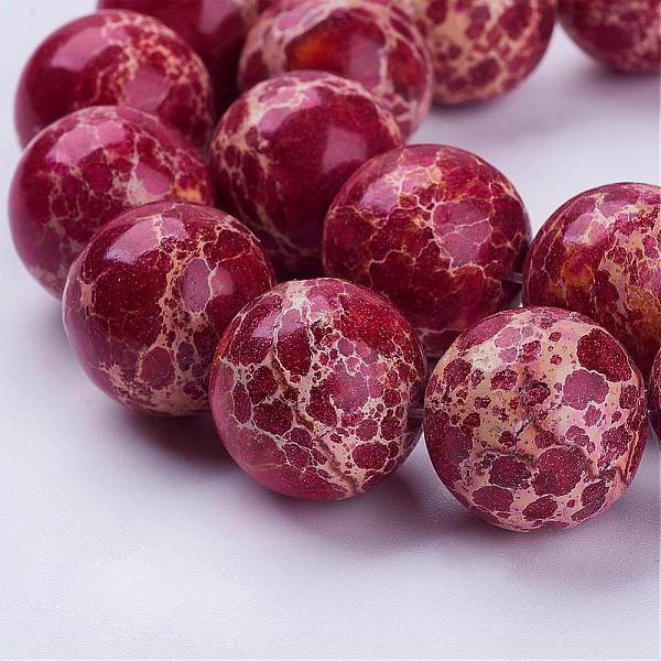 PandaHall Natural Imperial Jasper Bead Strands, Dyed, Round, Indian Red, 18mm, Hole: 1mm, about 22pcs/strand, 15.4 inch(39.2cm) Imperial...
PandaHall Natural Imperial Jasper Bead Strands, Dyed, Round, Indian Red, 18mm, Hole: 1mm, about 22pcs/strand, 15.4 inch(39.2cm) Imperial...