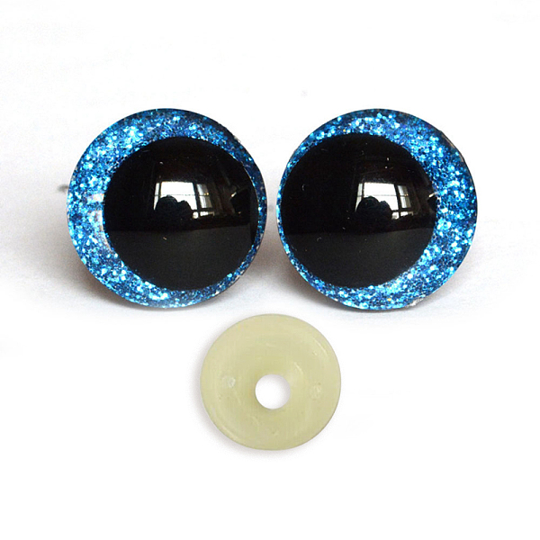 PandaHall Plastic Safety Craft Eye, for DIY Doll Toys Puppet Plush Animal Making, Deep Sky Blue, 16mm Plastic Round
PandaHall Plastic Safety Craft Eye, for DIY Doll Toys Puppet Plush Animal Making, Deep Sky Blue, 16mm Plastic Round