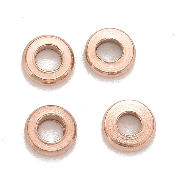 PandaHall Ion Plating(IP) 304 Stainless Steel Spacer Beads, Donut, 4x1mm, Hole: 1mm 304 Stainless Steel Donut
PandaHall Ion Plating(IP) 304 Stainless Steel Spacer Beads, Donut, 4x1mm, Hole: 1mm 304 Stainless Steel Donut