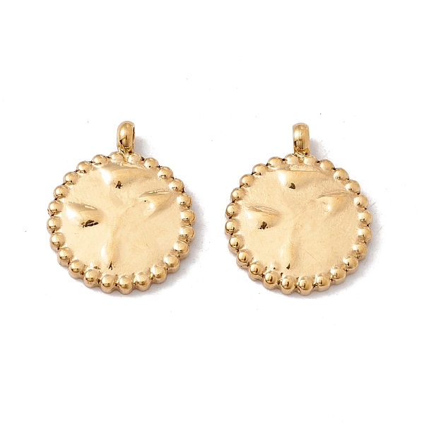 PandaHall Ion Plating(IP) 304 Stainless Steel Pendants, Flat Round with Face, Golden, 13x10x2.4mm, Hole: 1.4mm 304 Stainless Steel Flat...
PandaHall Ion Plating(IP) 304 Stainless Steel Pendants, Flat Round with Face, Golden, 13x10x2.4mm, Hole: 1.4mm 304 Stainless Steel Flat...