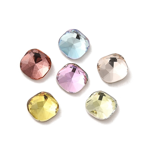 PandaHall Glass Rhinestone Cabochons, Point Back & Back Plated, Faceted, Square, Mixed Color, 5x5x2mm Glass Rhinestone Square Multicolor
PandaHall Glass Rhinestone Cabochons, Point Back & Back Plated, Faceted, Square, Mixed Color, 5x5x2mm Glass Rhinestone Square Multicolor