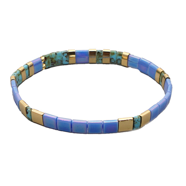 PandaHall Rainbow Bohemian Style Original Design Fashion Tila Beaded Bracelet for Women. Glass
PandaHall Rainbow Bohemian Style Original Design Fashion Tila Beaded Bracelet for Women. Glass