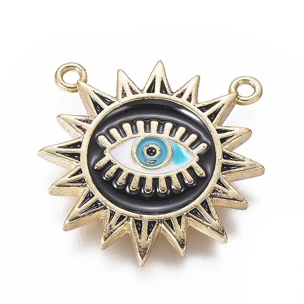 PandaHall Brass Pendants, with Enamel, Sun with Evil Eye, Golden, 20x19x2mm, Hole: 1.4mm Brass+Enamel Sun
PandaHall Brass Pendants, with Enamel, Sun with Evil Eye, Golden, 20x19x2mm, Hole: 1.4mm Brass+Enamel Sun