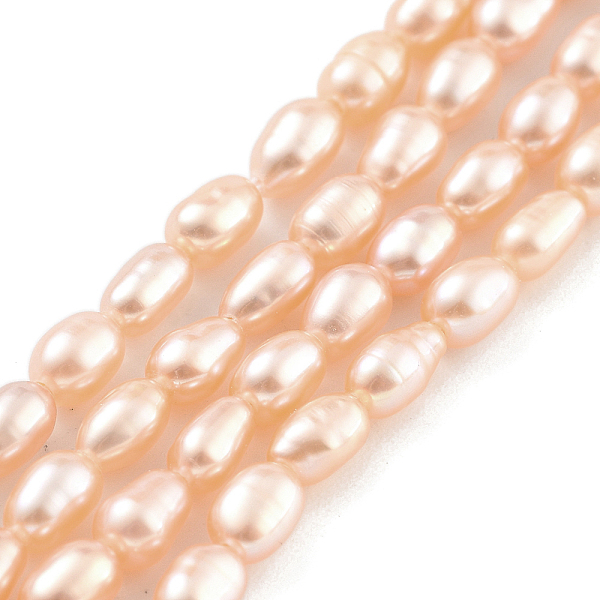 PandaHall Natural Cultured Freshwater Pearl Beads Strands, Rice, Grade 6A, PeachPuff, 2.5~3mm, Hole: 0.3mm, about 40~41pcs/strand..., Brown
PandaHall Natural Cultured Freshwater Pearl Beads Strands, Rice, Grade 6A, PeachPuff, 2.5~3mm, Hole: 0.3mm, about 40~41pcs/strand..., Brown