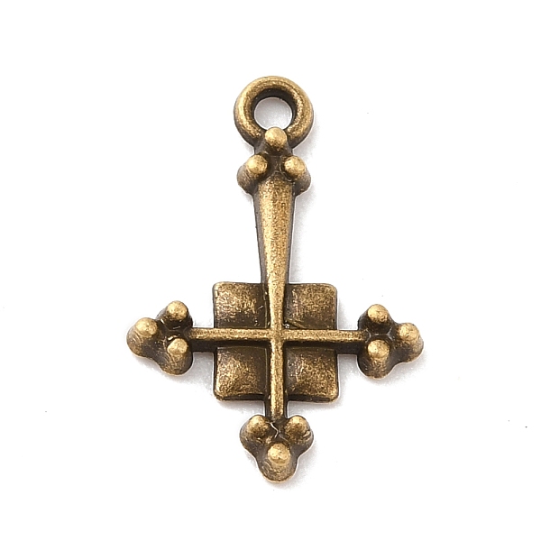 PandaHall Tibetan Style Alloy Pendants, Religion Cross Charm, Antique Bronze, 15.5x10.5x2mm, Hole: 1mm Alloy Cross
PandaHall Tibetan Style Alloy Pendants, Religion Cross Charm, Antique Bronze, 15.5x10.5x2mm, Hole: 1mm Alloy Cross