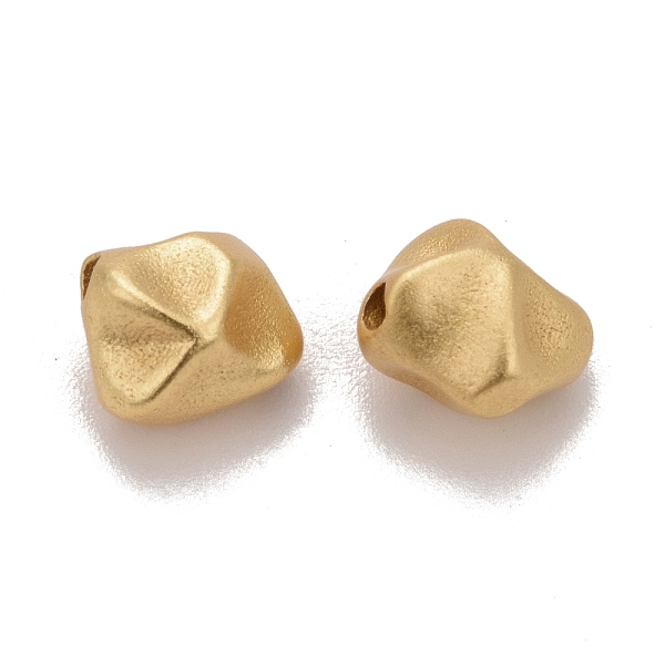 PandaHall Brass Beads, Twist Nuggets, Cadmium Free & Nickel Free & Lead Free, Long-Lasting Plated, Real 18K Gold Plated, 7x6~6.5x5mm, Hole...
PandaHall Brass Beads, Twist Nuggets, Cadmium Free & Nickel Free & Lead Free, Long-Lasting Plated, Real 18K Gold Plated, 7x6~6.5x5mm, Hole...
