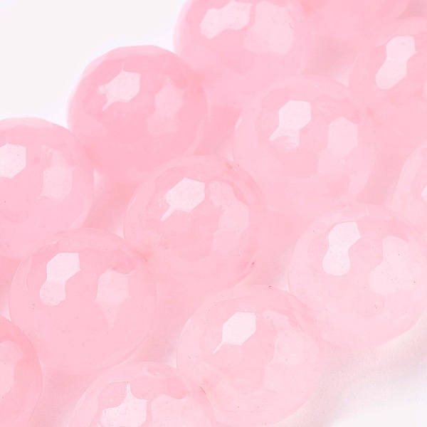 PandaHall Natural Malaysia Jade Beads Strands, Dyed, Faceted, Round, Pink, 4mm, Hole: 0.5mm, about 92pcs/strand, 14.9 inch Malaysia Jade...
PandaHall Natural Malaysia Jade Beads Strands, Dyed, Faceted, Round, Pink, 4mm, Hole: 0.5mm, about 92pcs/strand, 14.9 inch Malaysia Jade...