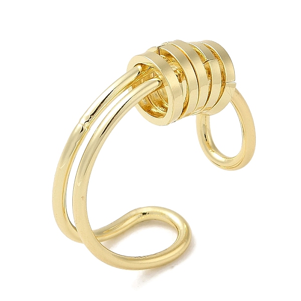 PandaHall Brass Rings, Open Cuff Ring for Women, Real 18K Gold Plated, 3~7mm, Inner Diameter: 17mm Brass Ring
PandaHall Brass Rings, Open Cuff Ring for Women, Real 18K Gold Plated, 3~7mm, Inner Diameter: 17mm Brass Ring