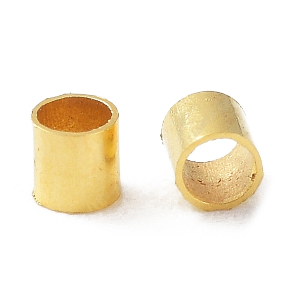 PandaHall Brass Tube Crimp Beads, Lead Free & Nickel Free, Golden, 1.5mm, Hole: 1mm. Brass Tube
PandaHall Brass Tube Crimp Beads, Lead Free & Nickel Free, Golden, 1.5mm, Hole: 1mm. Brass Tube