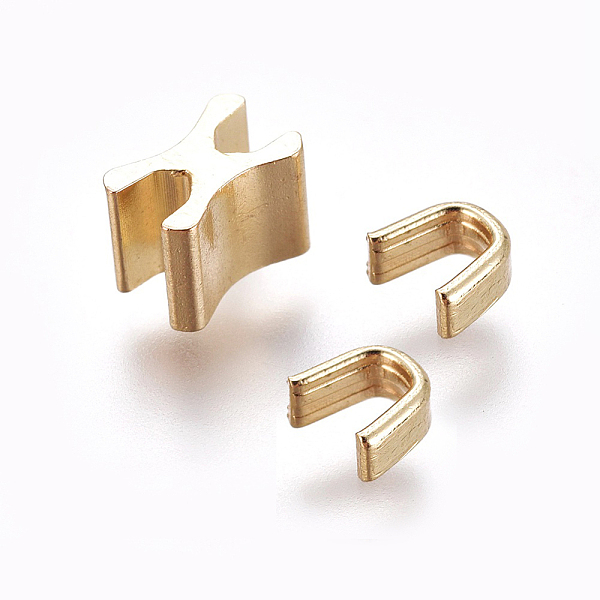 PandaHall Clothing Accessories, Brass Zipper Repair Down Zipper Stopper and Plug, Light Gold, 6.5x4x4.5mm, 4x4.5x2.5mm Brass
PandaHall Clothing Accessories, Brass Zipper Repair Down Zipper Stopper and Plug, Light Gold, 6.5x4x4.5mm, 4x4.5x2.5mm Brass