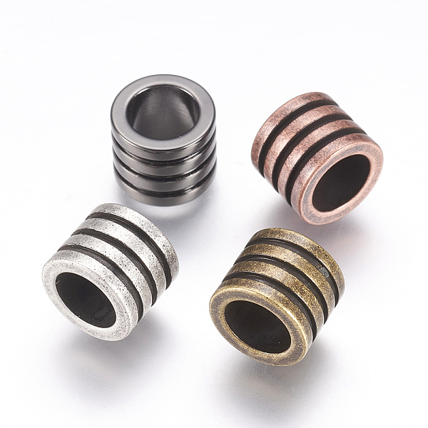 PandaHall 304 Stainless Steel Beads, Large Hole Beads, Grooved Beads, Column, Mixed Color, 10x8mm, Hole: 6.5mm 304 Stainless Steel Column
PandaHall 304 Stainless Steel Beads, Large Hole Beads, Grooved Beads, Column, Mixed Color, 10x8mm, Hole: 6.5mm 304 Stainless Steel Column