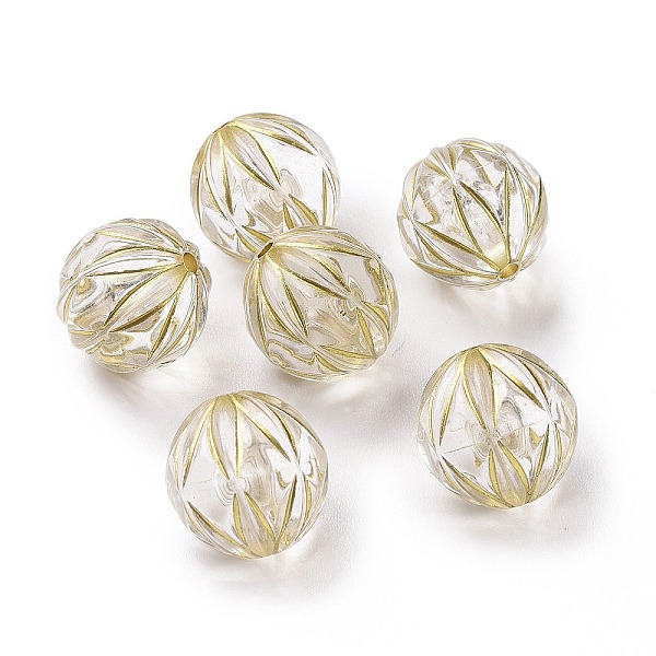 PandaHall Plating Acrylic Beads, Golden Metal Enlaced, Round, Clear, 13.5x14mm, Hole: 1.8mm, about 350pcs/500g Acrylic Round Clear
PandaHall Plating Acrylic Beads, Golden Metal Enlaced, Round, Clear, 13.5x14mm, Hole: 1.8mm, about 350pcs/500g Acrylic Round Clear
