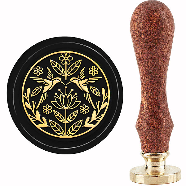 PandaHall Brass Wax Seal Stamp with Handle, for DIY Scrapbooking, Flower Pattern, 89x30mm Brass Flower
PandaHall Brass Wax Seal Stamp with Handle, for DIY Scrapbooking, Flower Pattern, 89x30mm Brass Flower